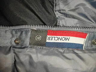 Moncler Gilet Nero Grigio