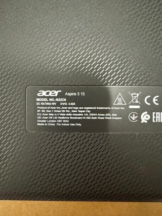 Portátil Acer Aspire 3