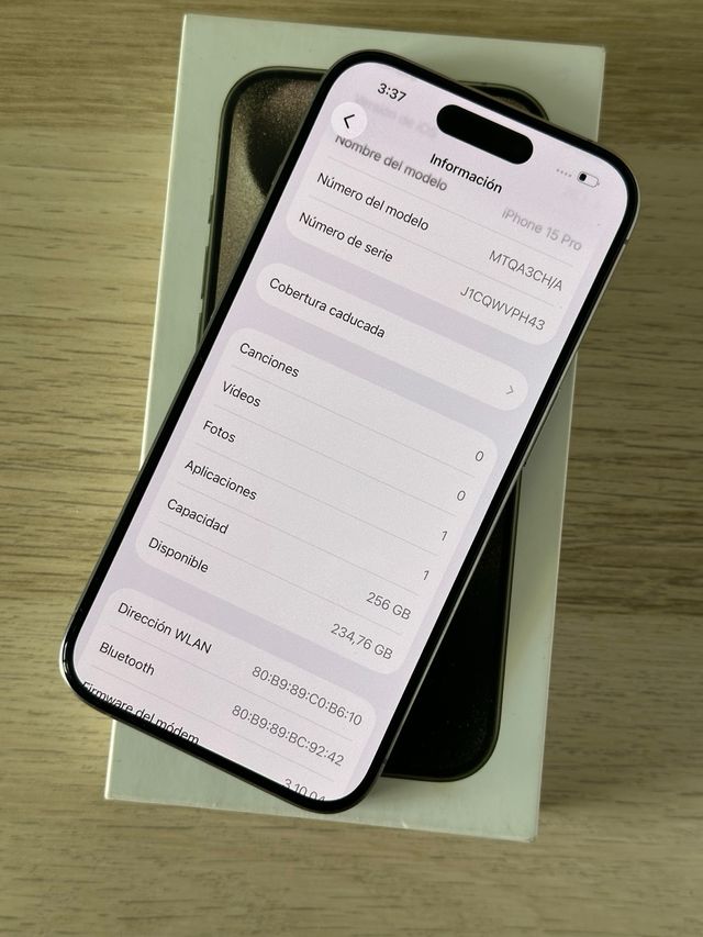 iPhone 15 PRO 256gb 96%