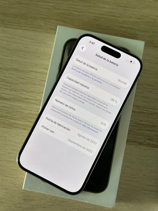 iPhone 15 PRO 256gb 96%