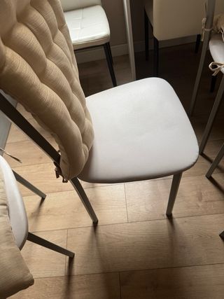 Juego de 5 sillas de comedor / cocina