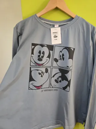 Camiseta Mickey Mouse XXL. CON ETIQUETA