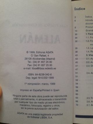 Guía práctica de conversación ALEMÁN (Agata)