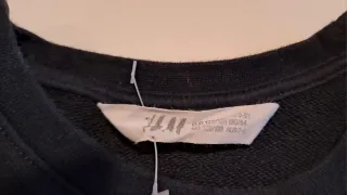 Abito felpa H&M unicorno paillettes 6/8 anni