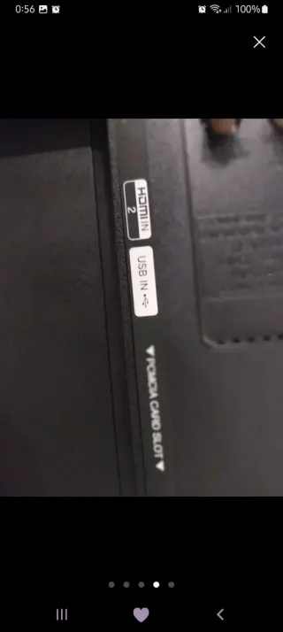 Televisión Plasma 43 Negra