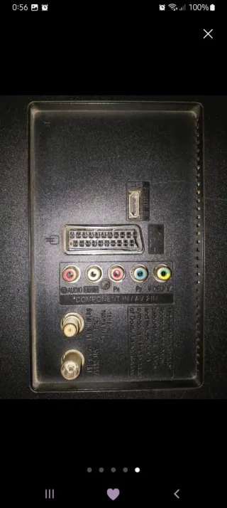 Televisión Plasma 43 Negra