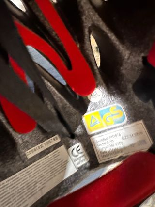 Casco de bicicleta deportivo