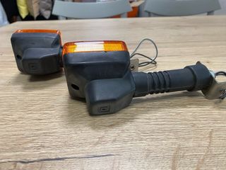 Intermitentes moto clásicas naranjas