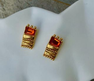 Pendientes clip vintage Jean-Louis Scherr