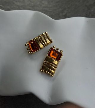 Pendientes clip vintage Jean-Louis Scherr