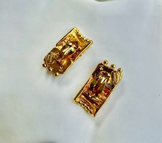 Pendientes clip vintage Jean-Louis Scherr
