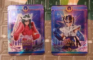 Saint Seiya Action Figure Set Phoenix + Andromeda