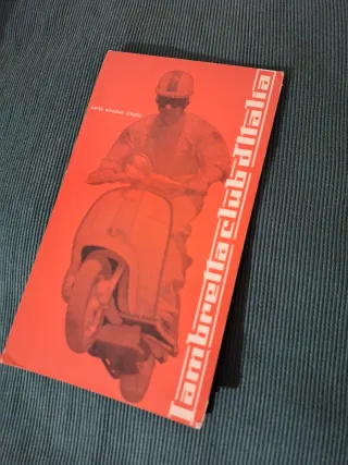 Lambretta Club "Italia" carta stradale 1960