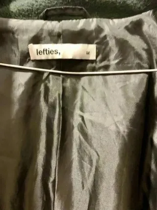 Abrigo peluche animal print Lefties T-M