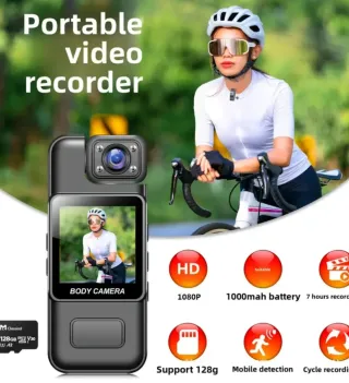 Grabadora Portátil con Pantalla