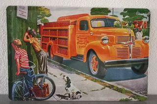 Cartel Pepsi Cola Vintage Dodge