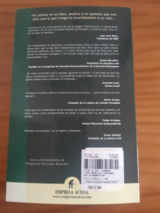 El libro negro del emprendedor: No digas que nu...