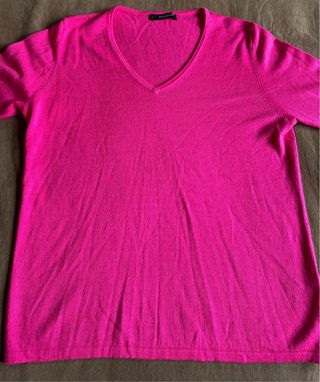 Jersey Escorpión Lana Fucsia Talla L