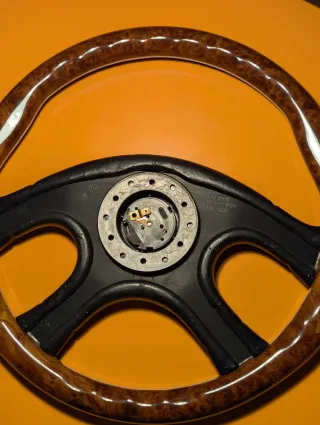 Volante Raid 11D Legno NOS + Clacson Jaguar