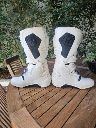Botas Alpinestars Tech 7 Branco - Tam. 42