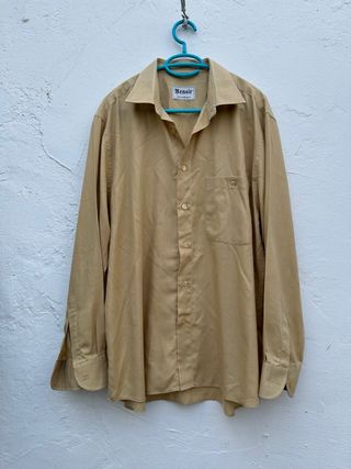 Camisa Renoir Beige Manga Larga