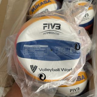 Confezione da 5 palloni da beach volley Mikasa BV550C