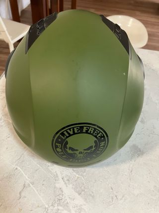 Casco LS2 Verde Militar  Talle XS 54