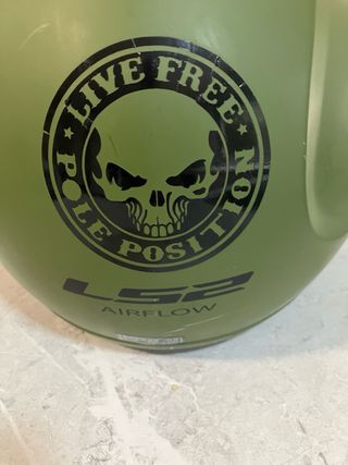 Casco LS2 Verde Militar  Talle XS 54