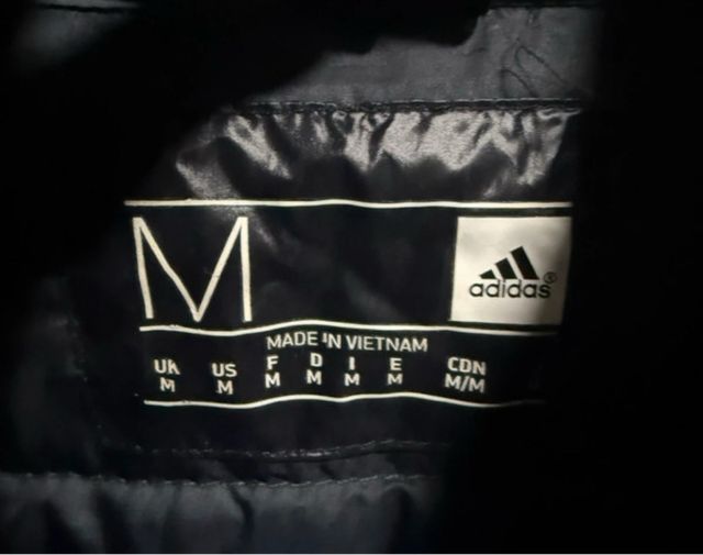 Plumas Adidas Real Sociedad Paseo Negra