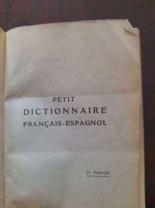 Diccionario francés-español Larousse antiguo