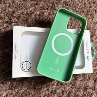 FUNDA LACOSTE iPhone 15 PRO MAX VERDE