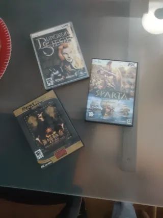 Juegos PC: Dungeon Siege, Sparta, Diablo