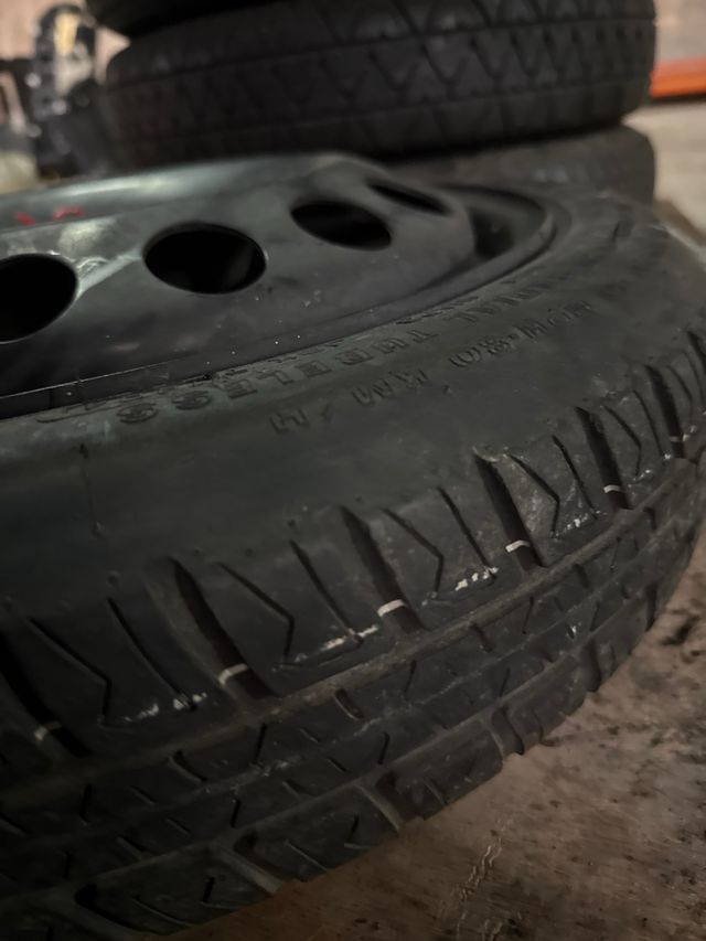 Llanta de repuesto Opel 5x112 T115/70R16 92M