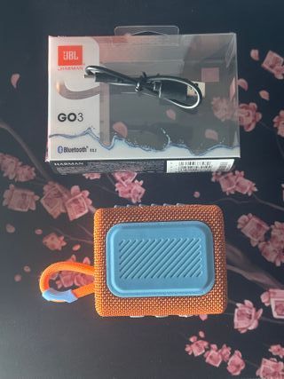 Altavoz JBL GO 3 Bluetooth Naranja/Azul