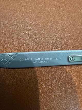 Gafas de sol Gucci aviador azules