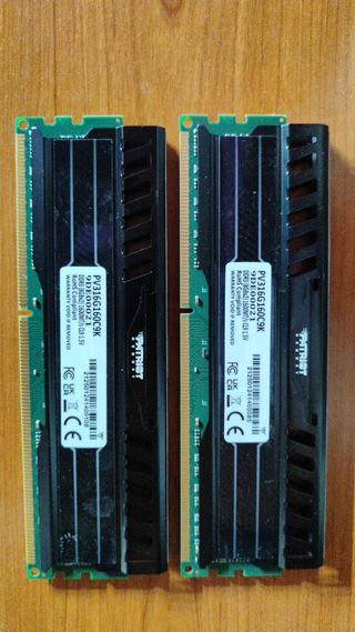 2x Patriot PV316G160C9K DDR3 16GB (8GBx2) 1600MHz
