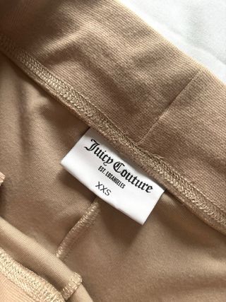 Pantalón de terciopelo Juicy Couture beige