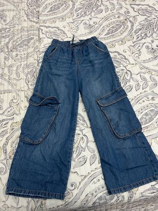 Pantalón vaquero ancho 10-11 años