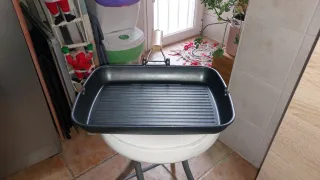 Sartén parrilla IKEA nueva, solo vitrocerámica