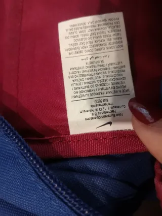 Mochila Nike FC Barcelona Azul Roja original