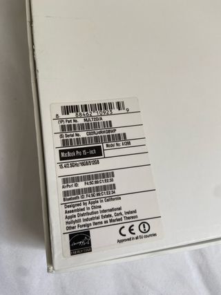 MacBook Pro 15 Retina 2015/16