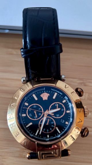Reloj Versace Negro/Dorado