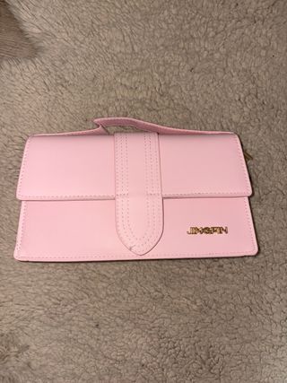 Bolso de mano rosa elegante