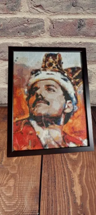 Quadro Diamond Painting Freddie Mercury 30x40
