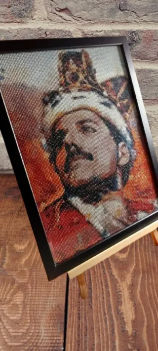 Quadro Diamond Painting Freddie Mercury 30x40