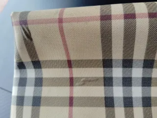 Bolso Burberry Cuadros Beige y Marrón