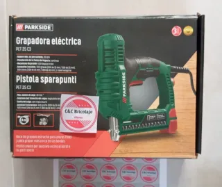 Pistola Clavadora parkside grapadora nueva