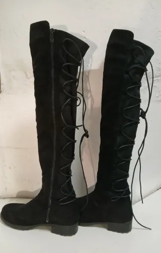 Stivali alti donna neri taglia 37