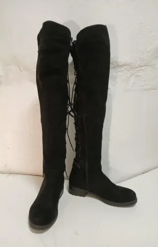 Stivali alti donna neri taglia 37