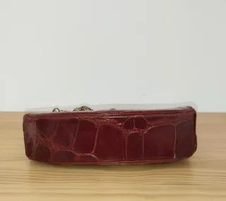 BOLSO PIEL DE COCODRILO
